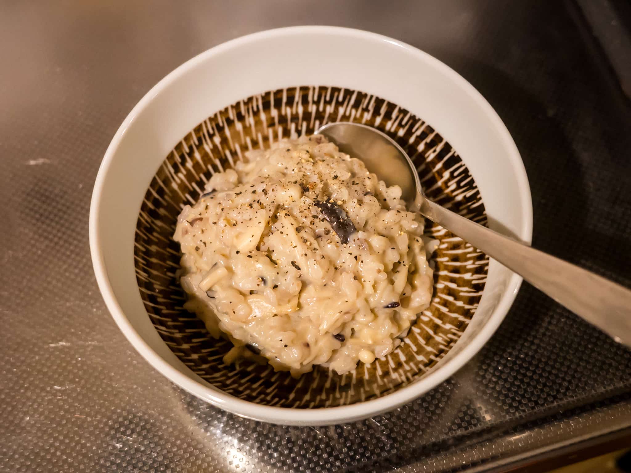 ひらたけ きのこ リゾット