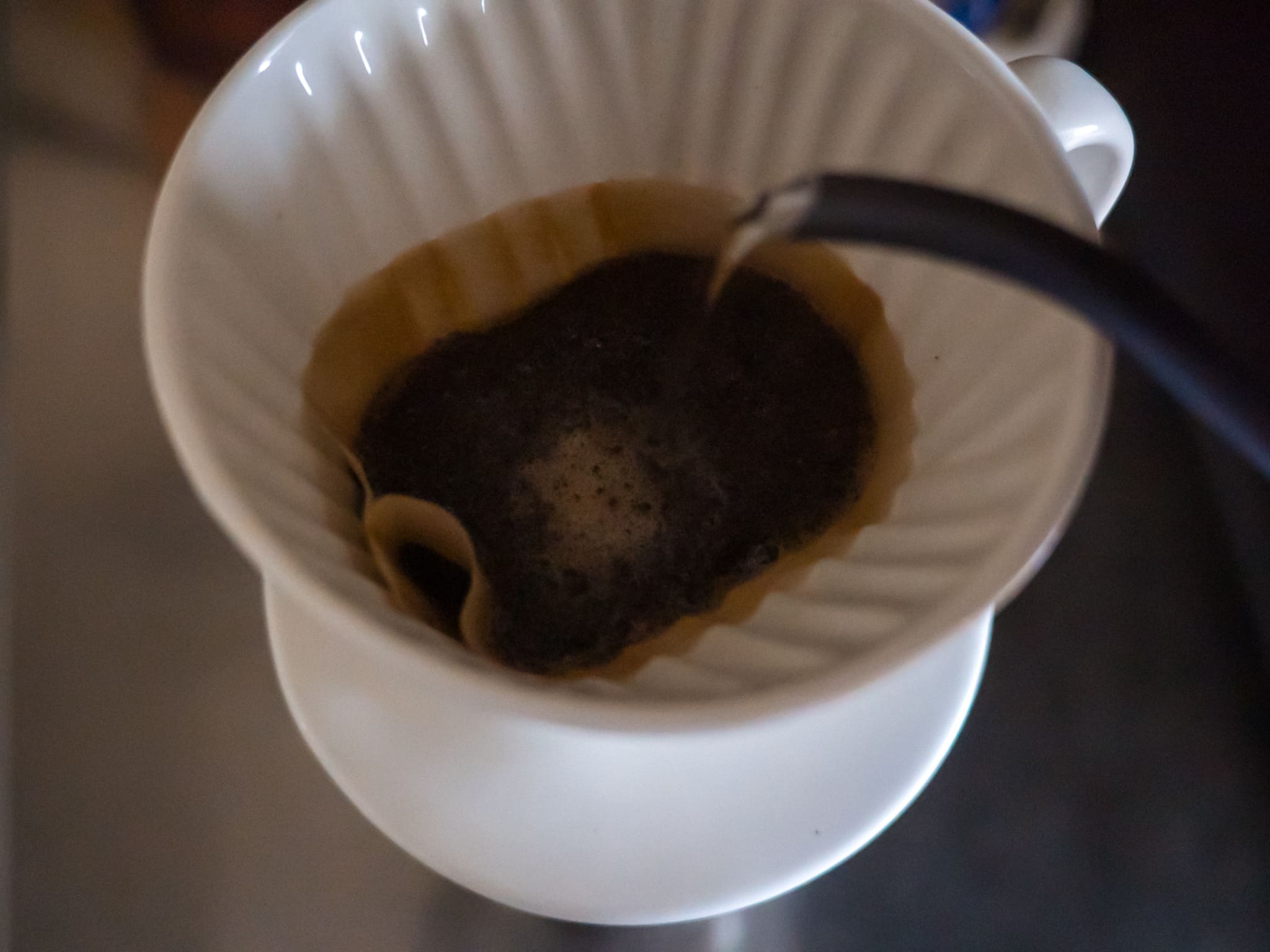 DRIP COFFEE FACTORY リッチブレンド 淹れてるところ