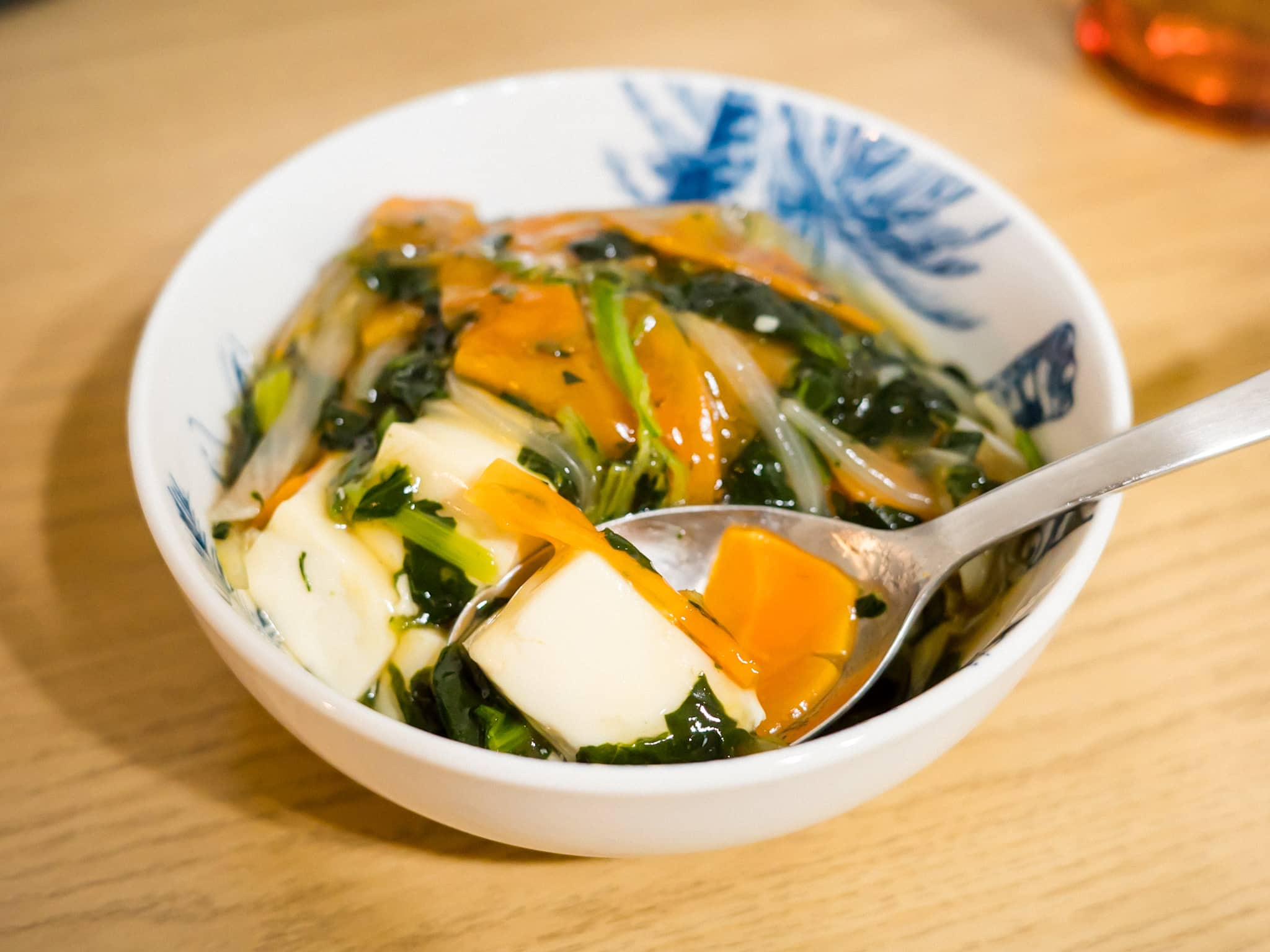 木綿豆腐 野菜あんかけ